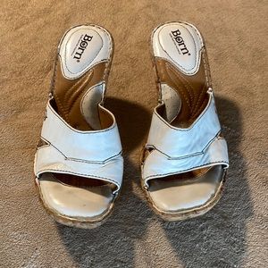 Born leather sandals size 7
